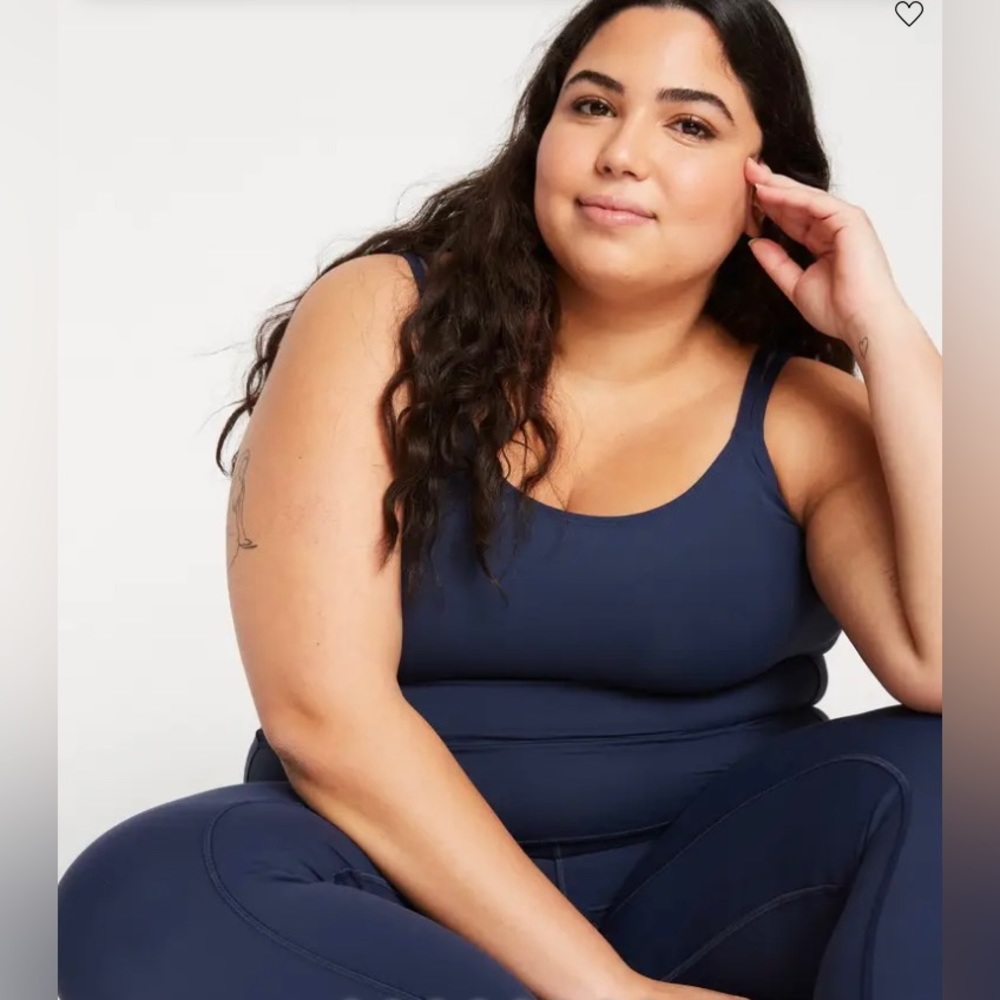 50% off list price!—Universal Standard Next to Naked Bodysuit in Navy Size 14-16